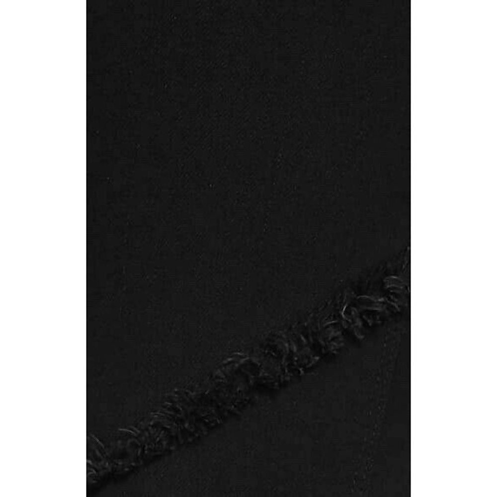 1.State Womens Black Denim Frayed Released Hem Skinny Jeansin Super Was - Picture 5 of 12